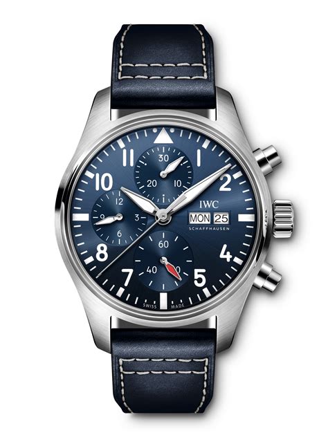 iwc pilot 41 black|iwc pilot spitfire chronograph 41mm.